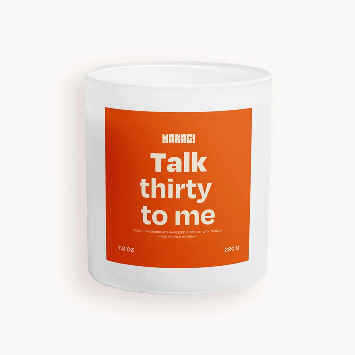 Candela profumata TALK THIRTY TO ME